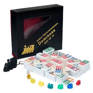 DOMINOES DBL 12 JUMBO COLOUR M