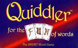 QUIDDLER SHORT WORD GAME