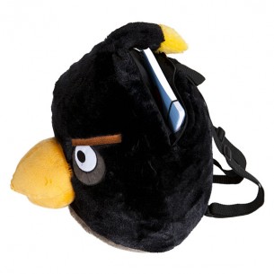 BACKPACK ANGRY BIRDS BLACK