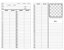 Scorepad (50 Sheets)