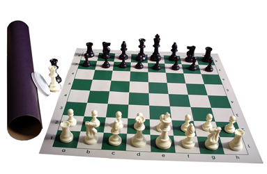 CHESS TUBE U.S. (WITH 2 QUEENS)