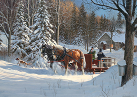 SUGAR SHACK HORSES JIGSAW PUZZLE