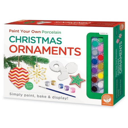 PAINT YOUR OWN CHRISTMAS ORNAMENTS