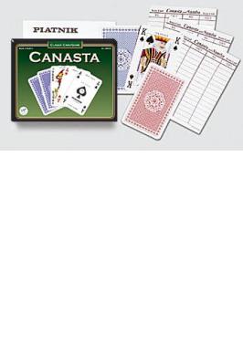 CANASTA DOUBLE WITH SCORE PAD