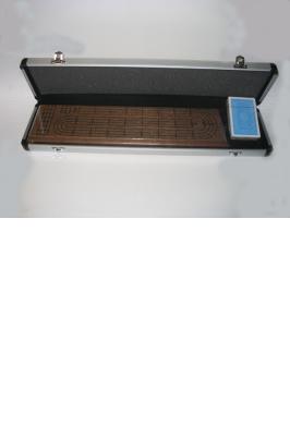 3 TRACK CRIB WALNUT BOARD ALUM