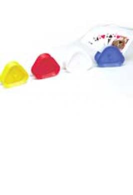CARD HOLDER 4-PC TRIANGULAR