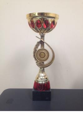 CUP RED BASE 12"