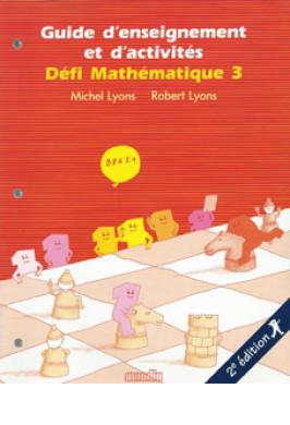 Defi Math. 3 Enseignement