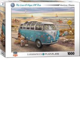 LOVE & HOPE VW BUS JIGSAW PUZ