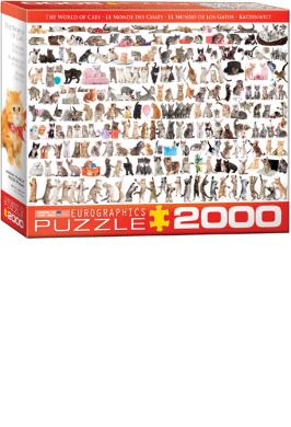 WORLD OF CATS 2000 PCS