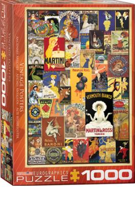 VINTAGE POSTERS 1000 PCS