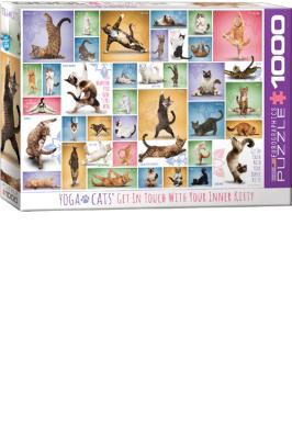 YOGA CATS JIGSAW PUZ