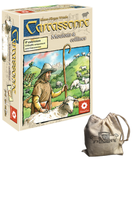 CARCASSONNE 9 MOUNTONS & COLLINES