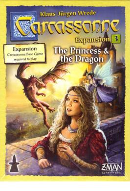 CARCASSONNE EXP 3 - PRINCESS & DRAGON NEW ED