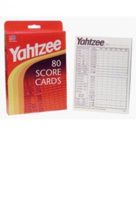 YAHTZEE SCORE PADS