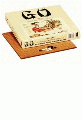 GO GAME WITH WOOD BOARD