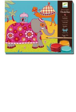 GOUACHES COLOURED ANIMALS **