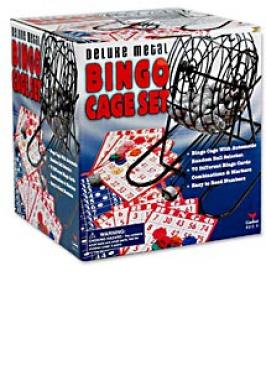 BINGO DELUXE METAL CAGE