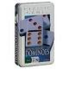 DOMINOES DBLE 6 COLOUR TIN