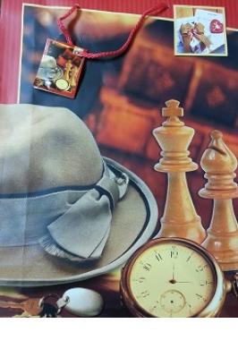 CHESS GIFT BAG 13" X 18"