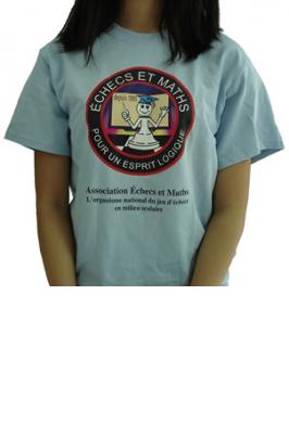 T-SHIRT CHESS'N MATH FULL COLO