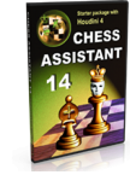 Chess Assistant 14 Starter with Houdini4