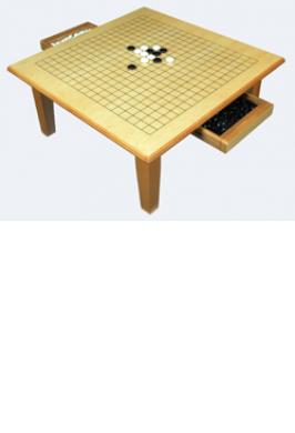 GO GAME TABLE WITH PIECES 20"