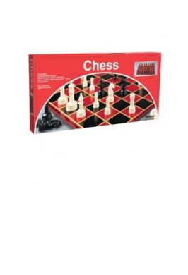 PLASTIC CHESS SET WITH BOARD