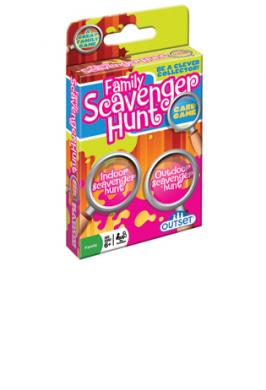 FAMILY SCAVENGER HUNT CARD GAME
