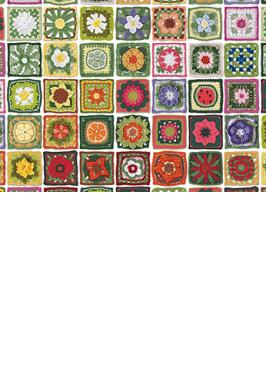 GRANNY SQUARES 1000 PC JIGSAW PUZZLE