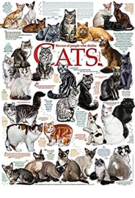 CAT QUOTES 1000 PC JIGSAW PUZZLE