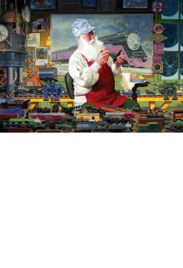 SANTA'S HOBBY 1000 PC JIGSAW PUZZLE