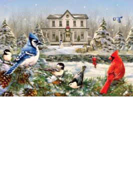 COUNTRY HOUSE BIRDS 1000 PC JIGSAW PUZZL