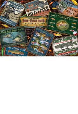 FISH SIGNS 1000 PC JIGSAW PUZZLE
