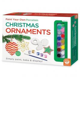 PAINT YOUR OWN CHRISTMAS ORNAMENTS